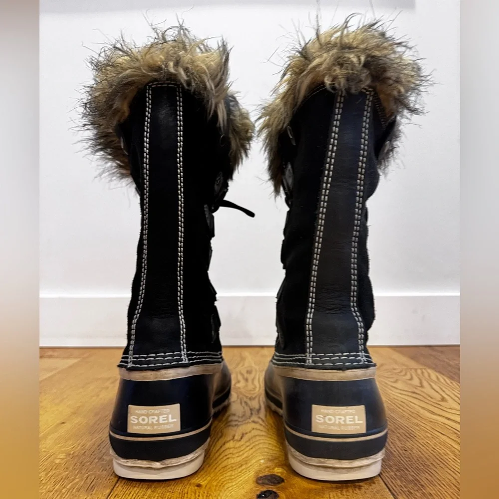 Sorel Black Joan of Arctic Winter Boots - Picture 5 of 7